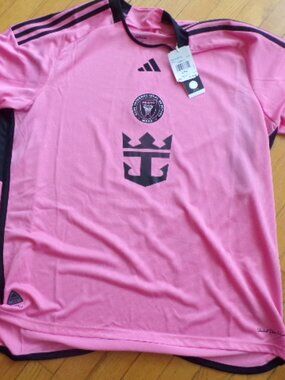 Men's Adidas Inter Miami CF 2024 Primary Authentic Jersey NEW 2XL